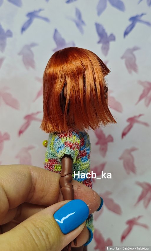 Рыжий парик для Жу — Парики для BJD (фото 2)