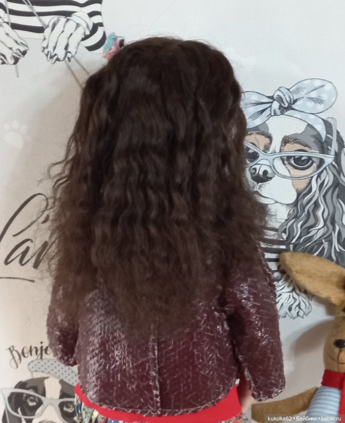 Хохотушка Маркета .Натуральные волосы ! Новая