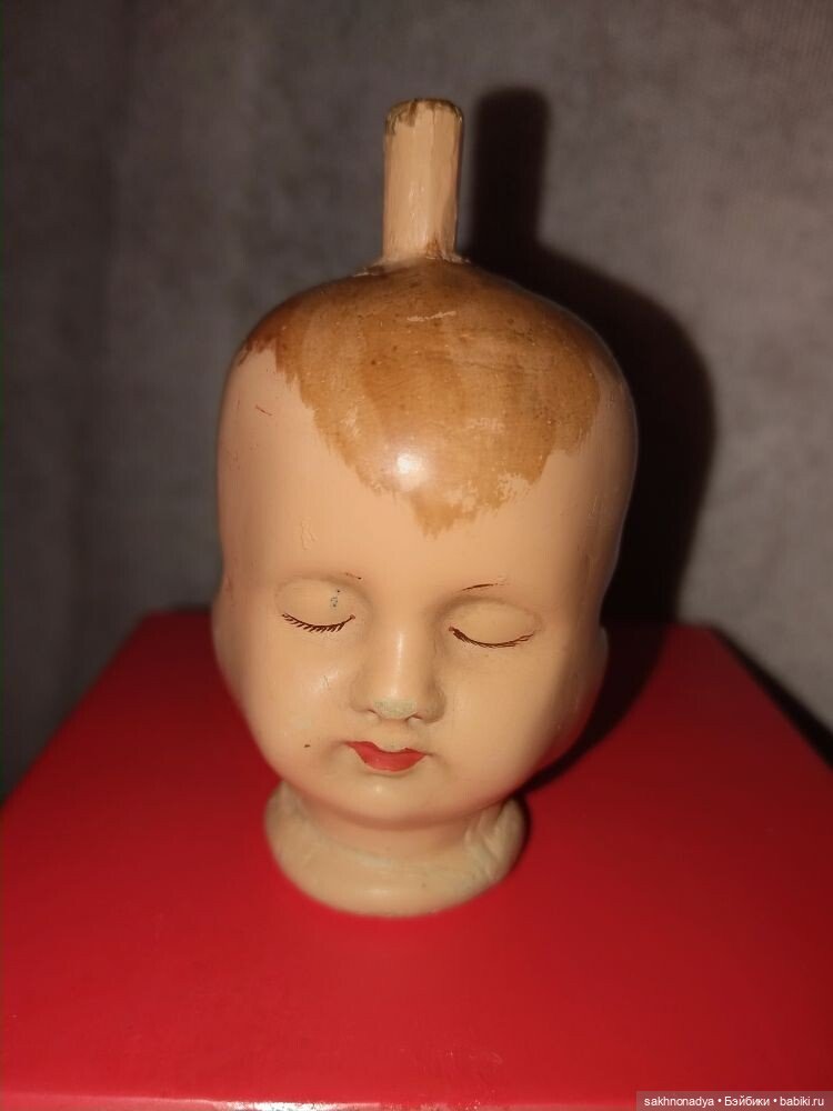 Голова Треxликой куклы — Антикварные куклы (фото 6)