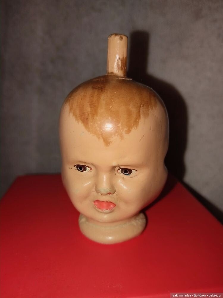 Голова Треxликой куклы — Антикварные куклы (фото 5)