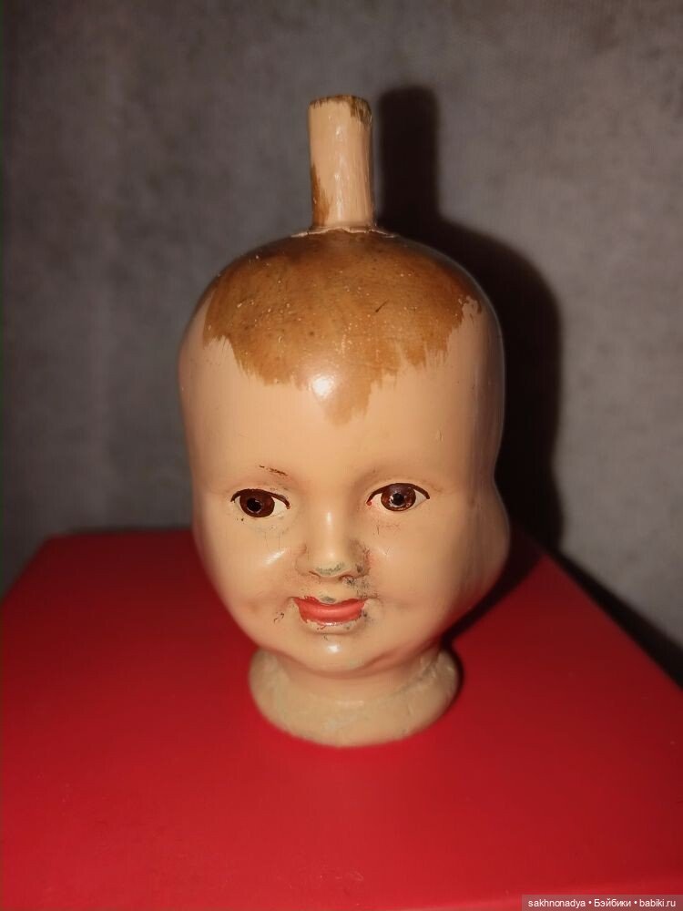 Голова Треxликой куклы — Антикварные куклы (фото 4)