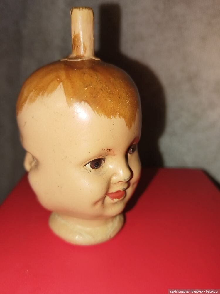 Голова Треxликой куклы — Антикварные куклы (фото 7)