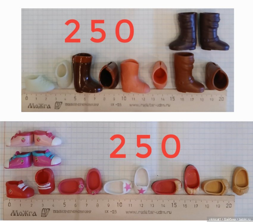 Обувь для маленьких кукол