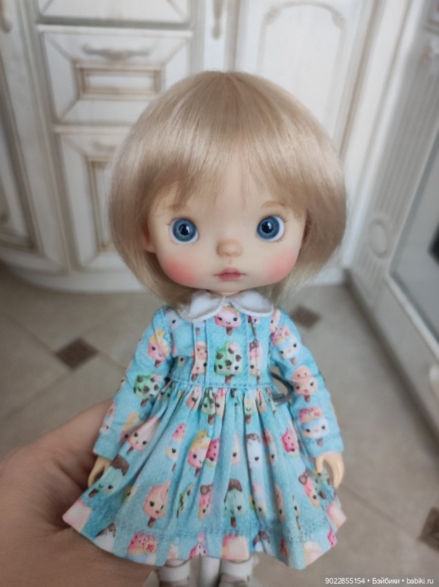 Продам очень красивый паричок из локонов козочки на Монст (фото 3)