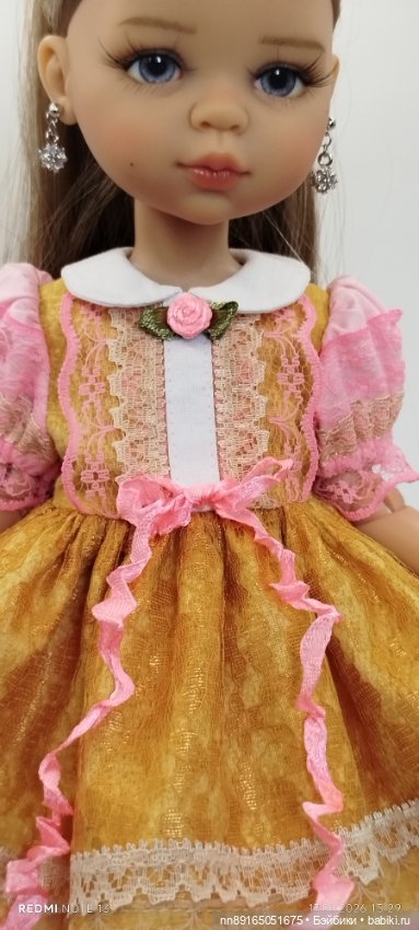 Платье для кукол Паола Рейна 32-34 см (фото 6)
