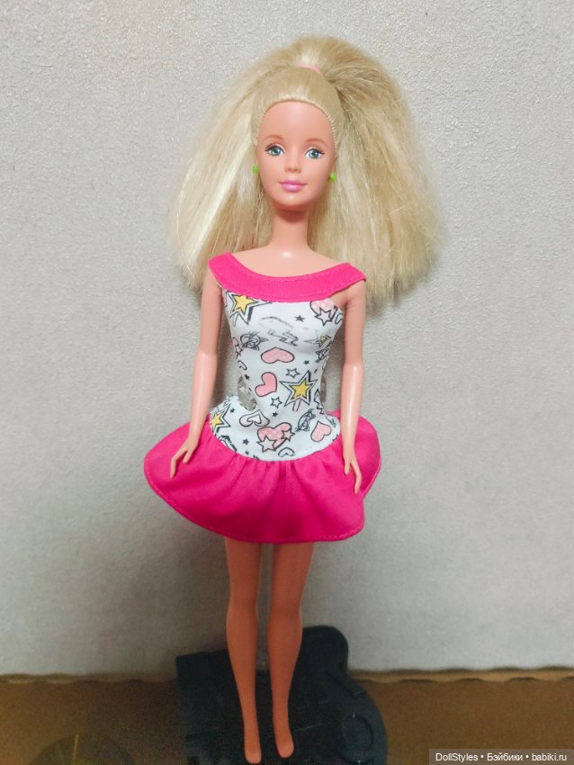 Барби Pretty In Plaid Barbie (blonde) / I love Barbie 1998 (фото 4)