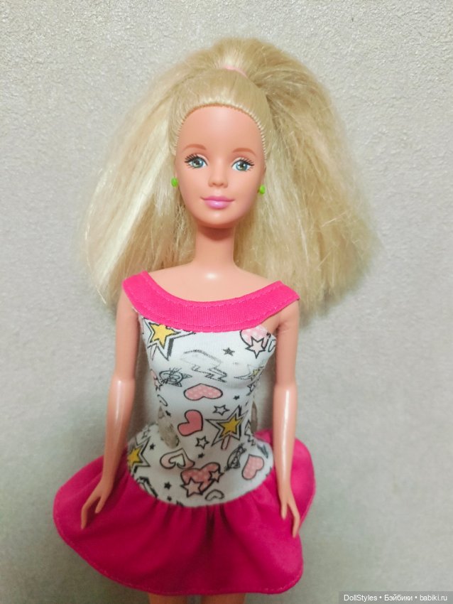 Барби Pretty In Plaid Barbie (blonde) / I love Barbie 1998 (фото 3)