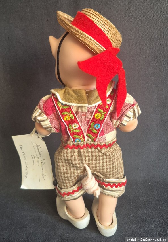 Поросенок Нуф-Нуф. Ниф-Ниф, Наф-Наф, Madame Alexander (продажа лотом)