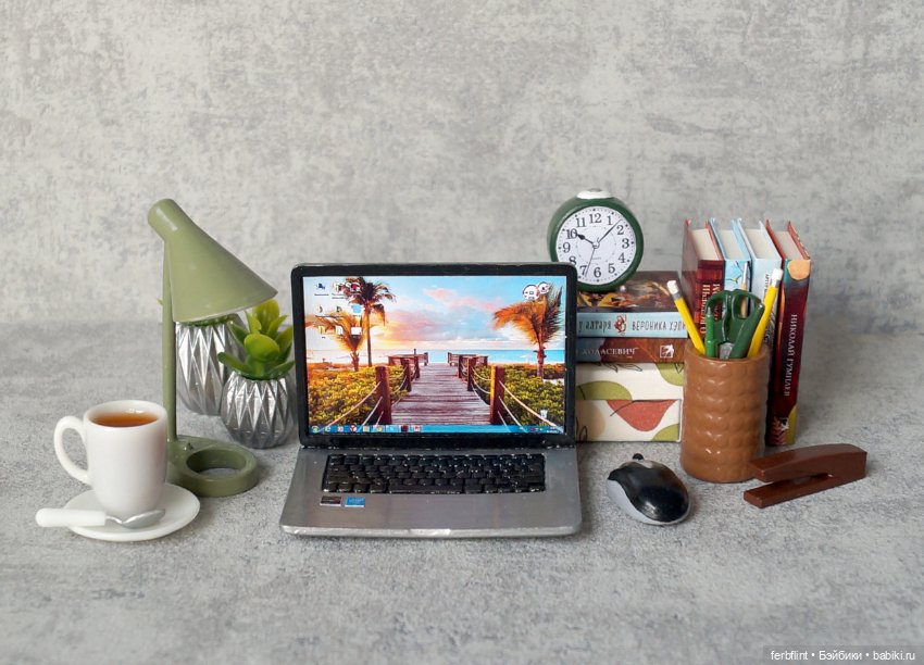 Настольный набор №15 масштаб 1:6