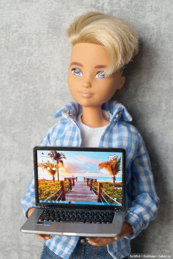 Настольный набор №15 масштаб 1:6 (фото 8)