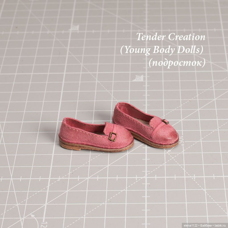 Лоферы для Tender Creation (Young Body Dolls) (подросток)