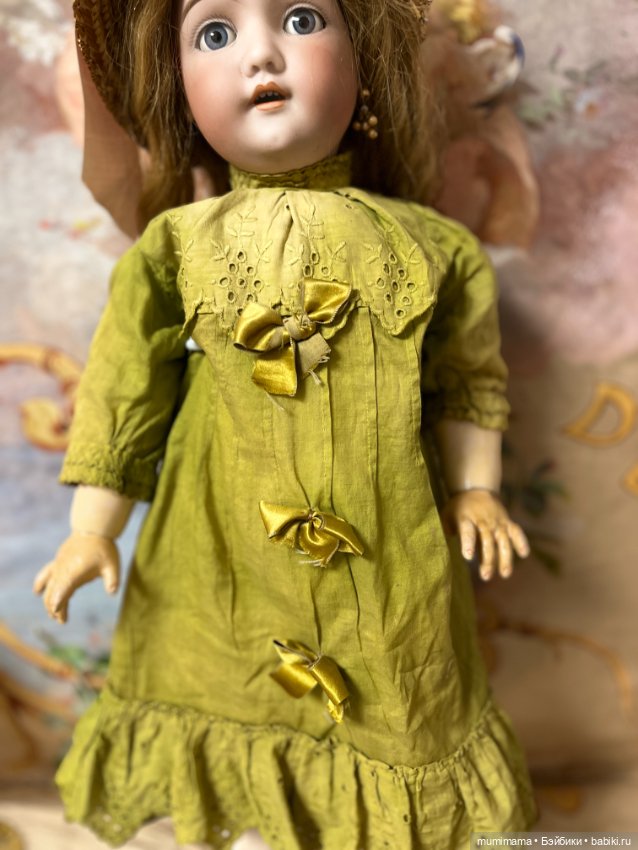 Великолепная кукла Heinrich Handwerk 189-12 рост 60 см (фото 8)