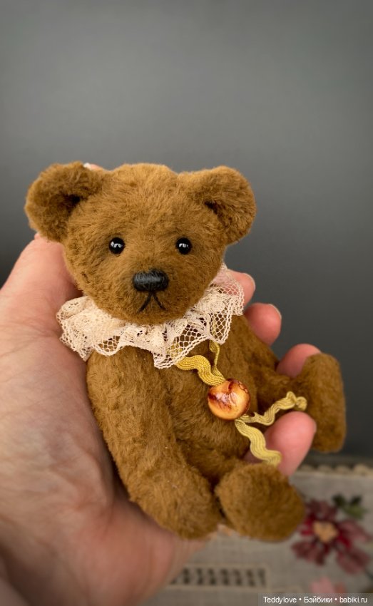 Набор для пошива мишки Тедди по советской выкройке (фото 3)