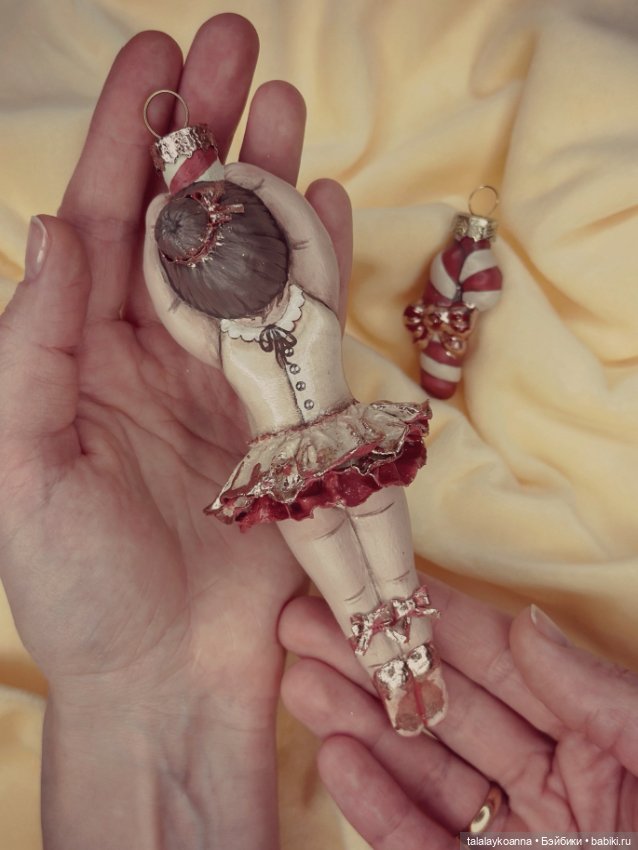 Ёлочная игрушка Балерина Рождество (фото 5)