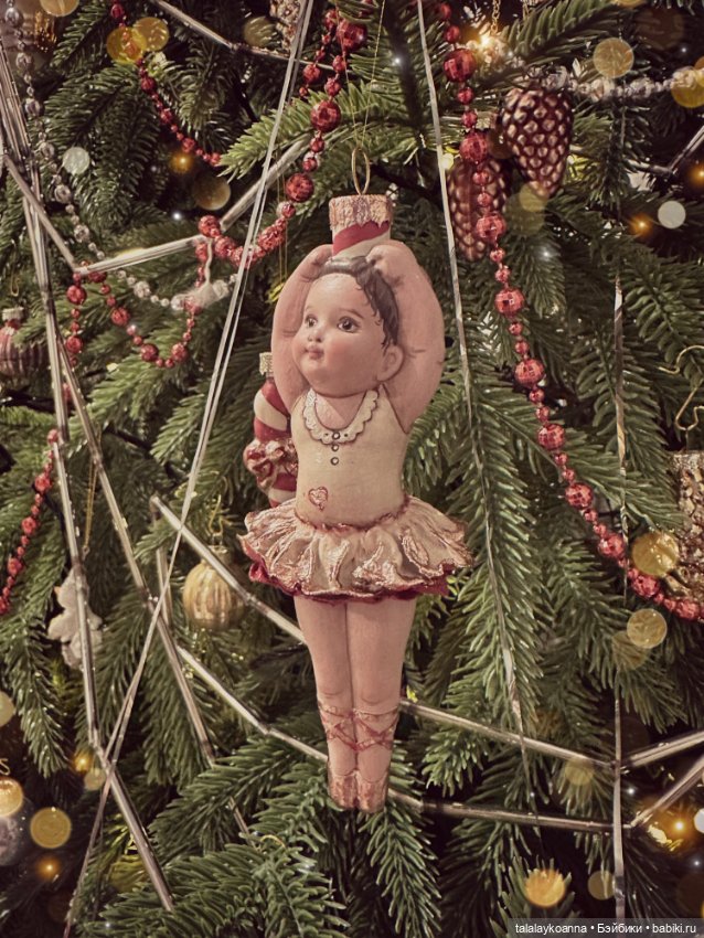 Ёлочная игрушка Балерина Рождество
