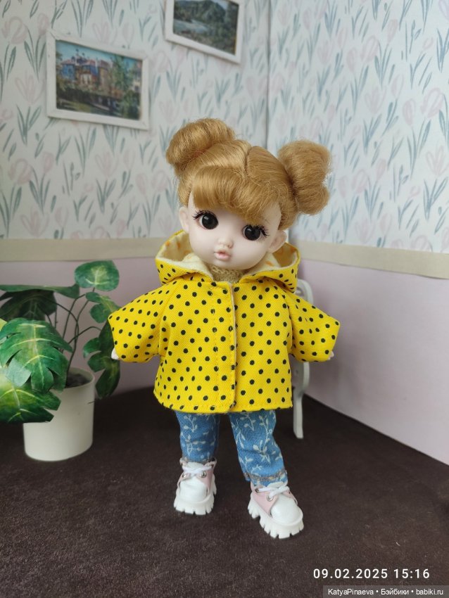 Куртки для кукол 16 см баболи и им подобных (фото 4)
