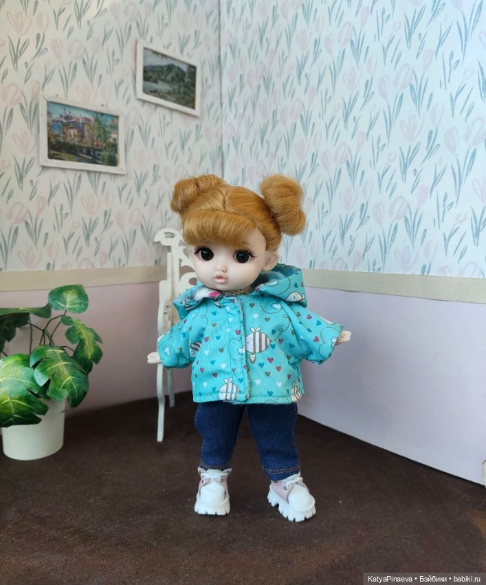 Куртки для кукол 16 см баболи и им подобных (фото 5)