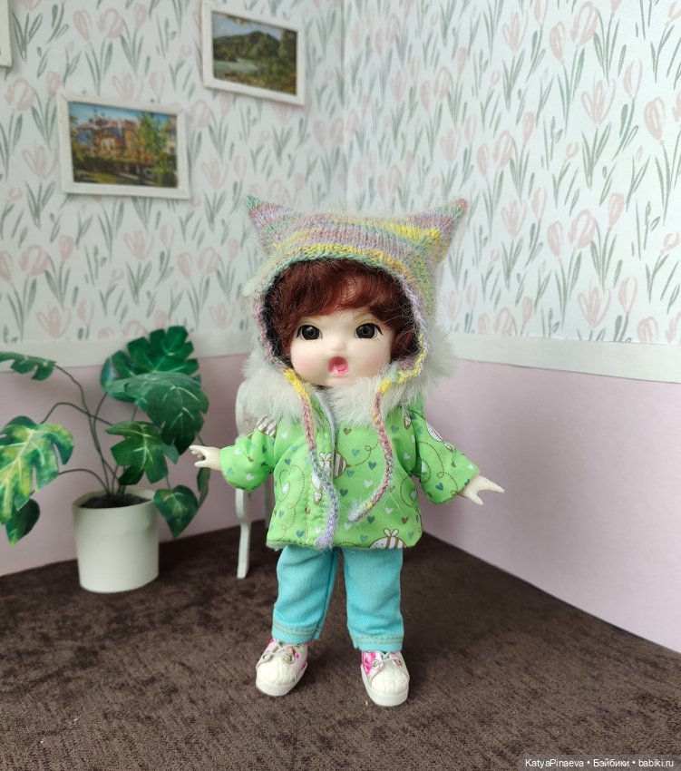 Куртки для кукол 16 см баболи и им подобных (фото 3)