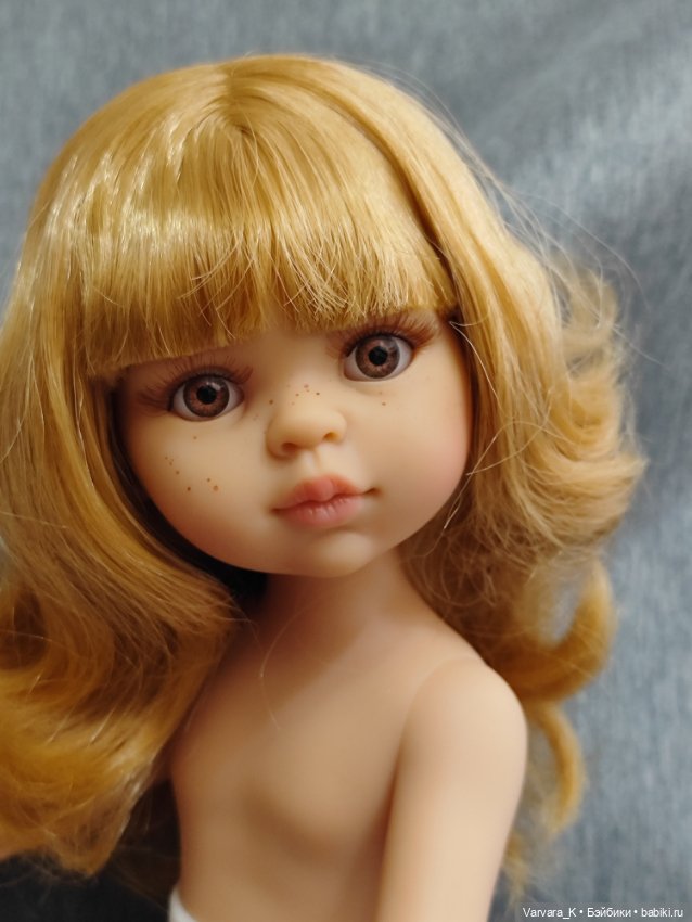 Paola Reina Даша с челкой, 32 см (фото 8)