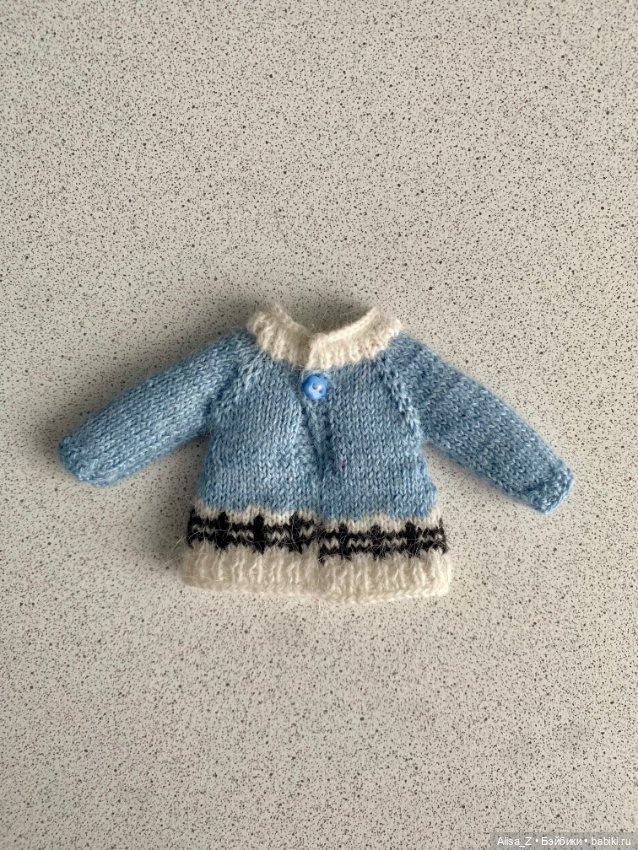 Пушистый свитерок для Монст (фото 6)