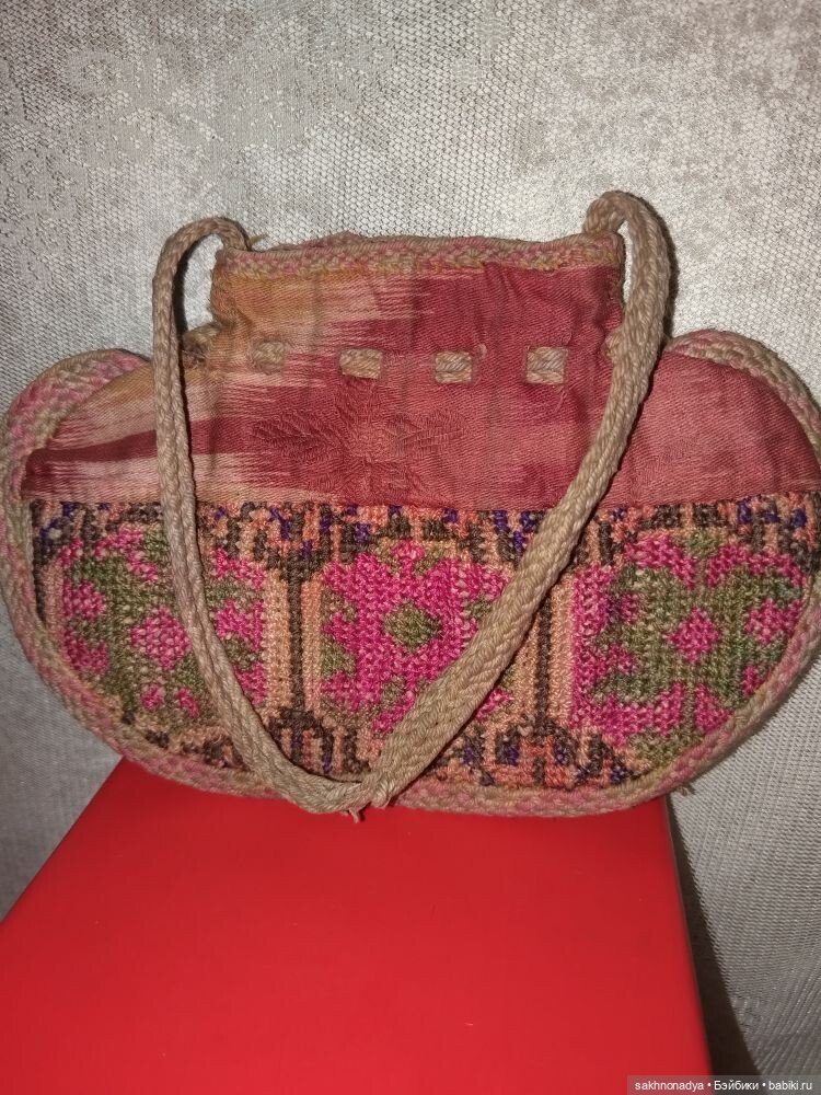 Сумочка, кошелек ,Кисет старинный, антикварный (фото 6)