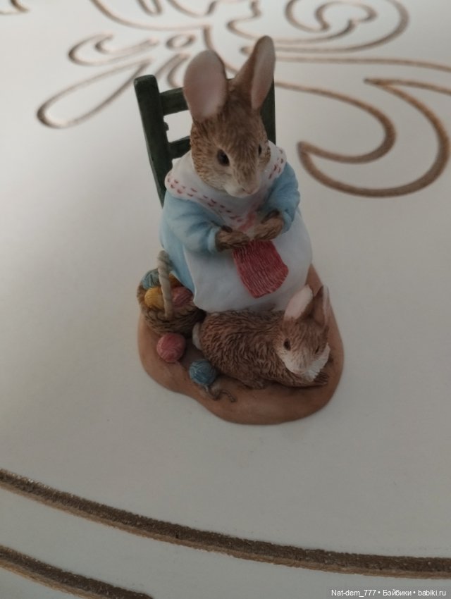 Продам чудесные статуэтки по произведению Беатрис Поттер "Кролик Питер" (фото 4)