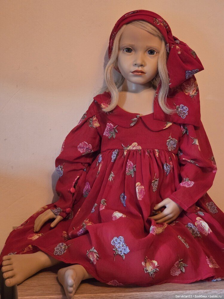 Прекрасная Lauren художник Philip Heath для Götz коллекционная кукла 80 см, серия «Дети Мира» (фото 3)