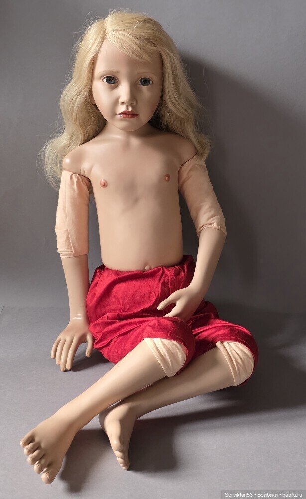 Прекрасная Lauren художник Philip Heath для Götz коллекционная кукла 80 см, серия «Дети Мира» (фото 5)