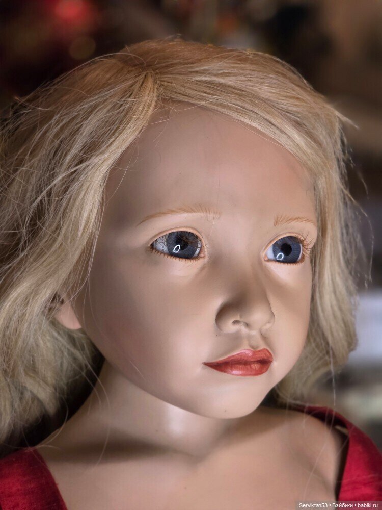 Прекрасная Lauren художник Philip Heath для Götz коллекционная кукла 80 см, серия «Дети Мира» (фото 4)