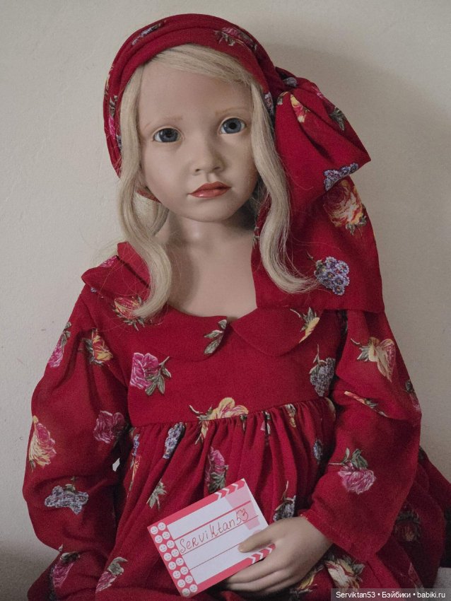 Прекрасная Lauren художник Philip Heath для Götz коллекционная кукла 80 см, серия «Дети Мира» (фото 7)