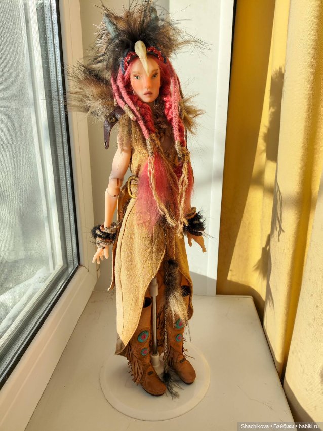 Авторская кукла Кэй 43 см (фото 7)