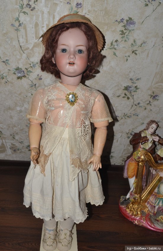 Антикварная кукла Armand Marseille 390,A13M, рост 75 см