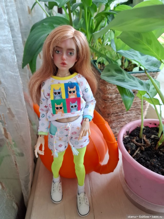 Продам печатную куклу 28см.ростом (фото 6)