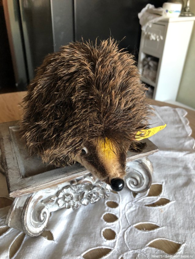 Ежик Steiff — Винтажные куклы и игрушки детства (фото 2)