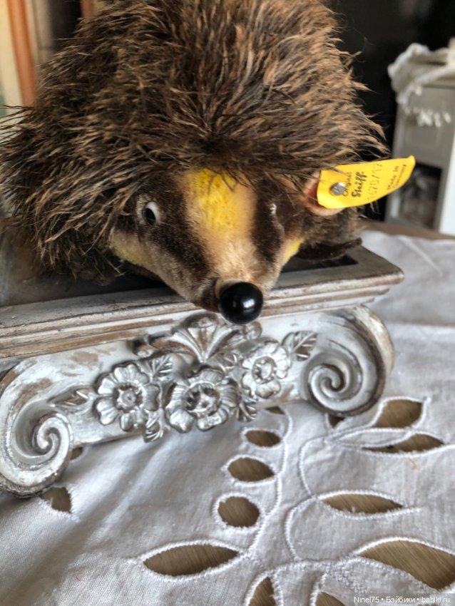 Ежик Steiff — Винтажные куклы и игрушки детства (фото 3)