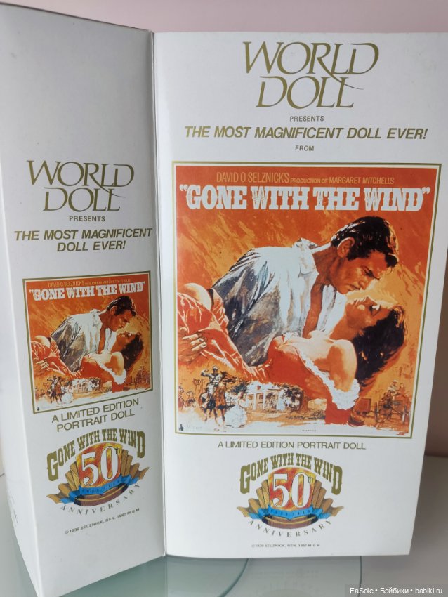 Белл Уотлинг Унесенные Ветром Из коллекции World Dolls
