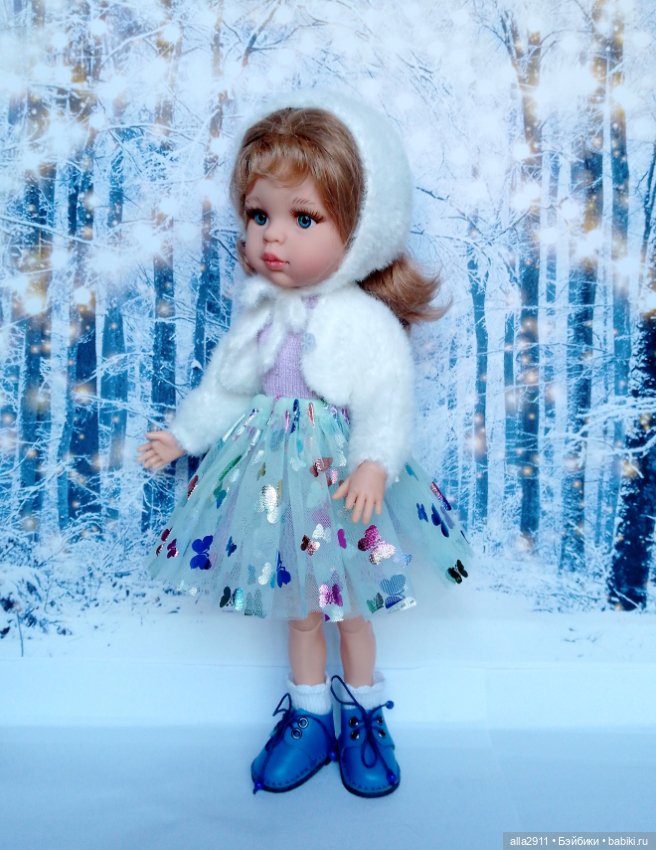 Красивый наряд для Паолочки и подходящих по размеру кукол (фото 4)
