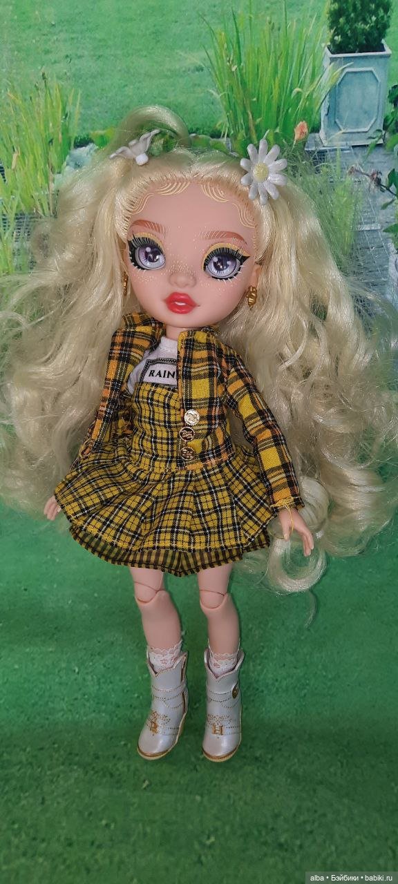 Rainbow high Рейнбоу Делайла Филдс Ромашка (фото 8)