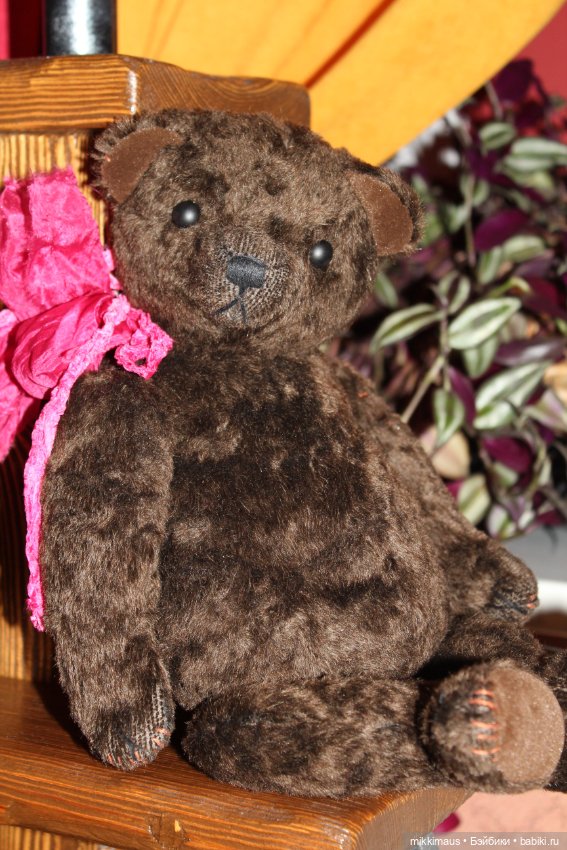 Мишка Тедди - Шоколад — Авторские игрушки (фото 9)