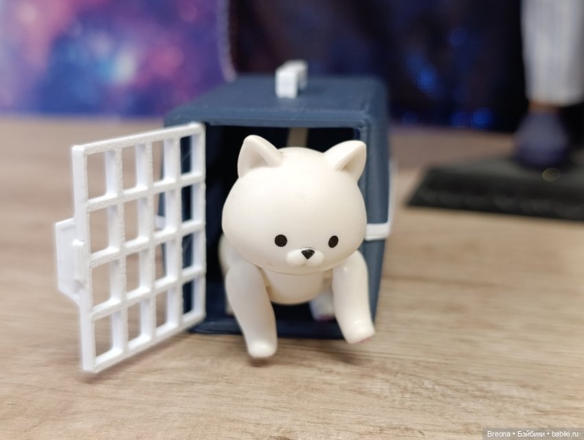 Микрозвери: переноска — Миниатюра для кукол (фото 4)