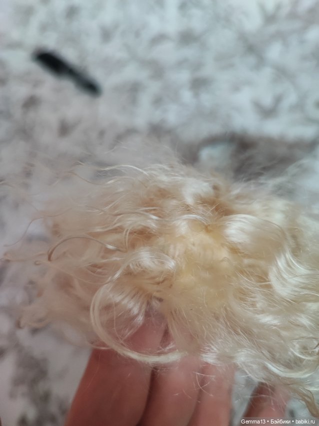 Парик из козы 7-8 мсд — Парики для BJD (фото 5)