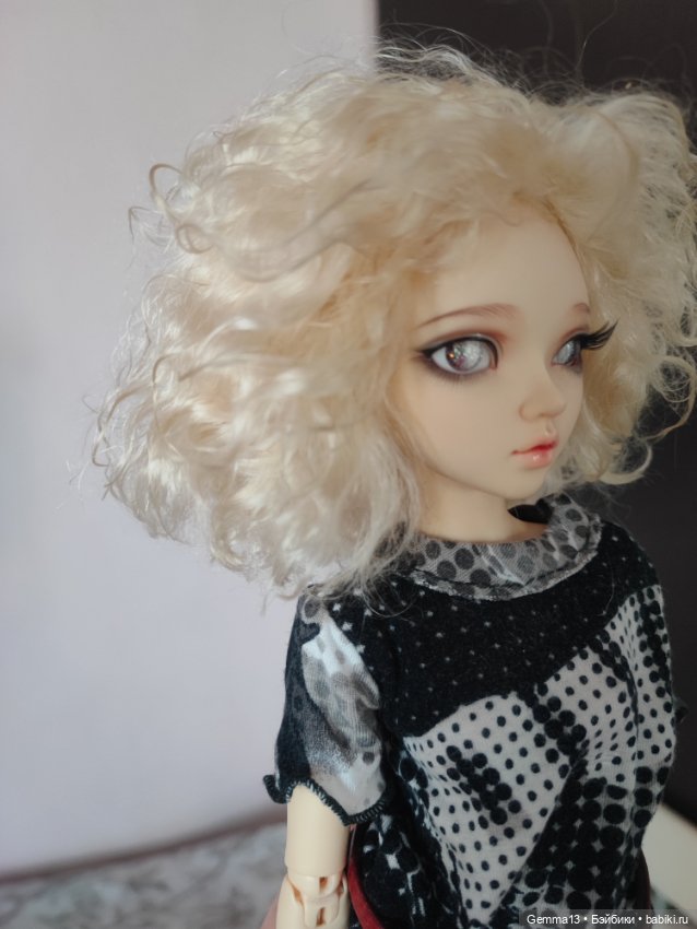 Парик из козы 7-8 мсд — Парики для BJD (фото 4)