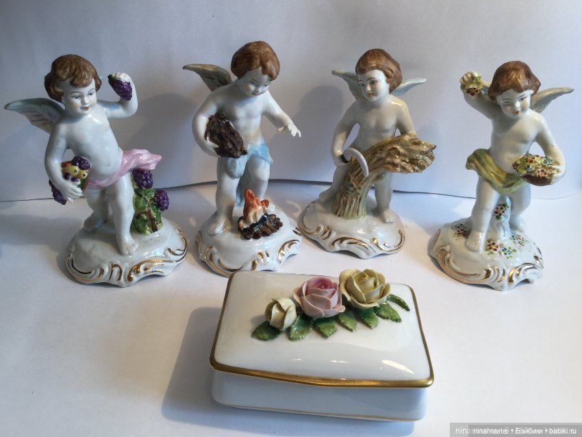 Винтаж. Шкатулка. Keiser — Статуэтки (фото 8)