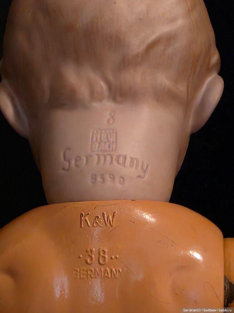 Гуглик антикварная кукла Gebrüder Heubach 8590 (фото 8)