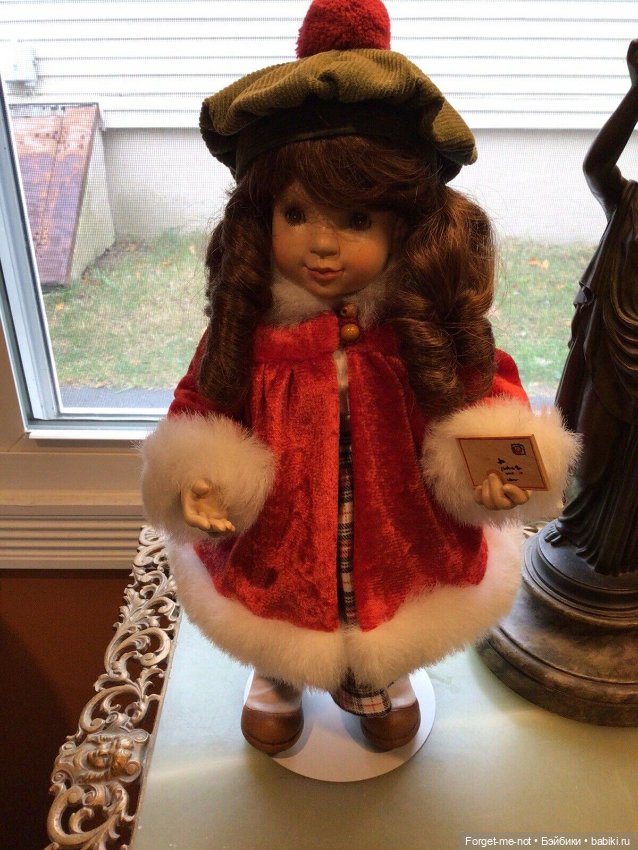 Деревянная шарнирная кукла VICTORIA Christmas doll от Anri, Sarah Kay