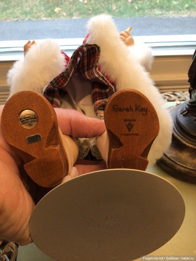 Деревянная шарнирная кукла VICTORIA Christmas doll от Anri, Sarah Kay (фото 3)