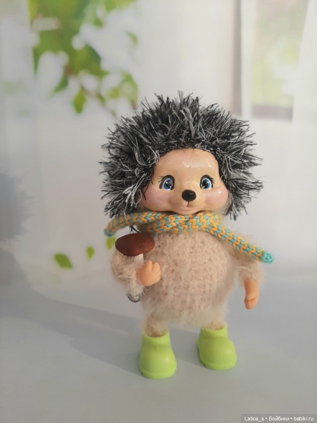 Лисенок,ёжик и мопс — Авторские игрушки (фото 5)