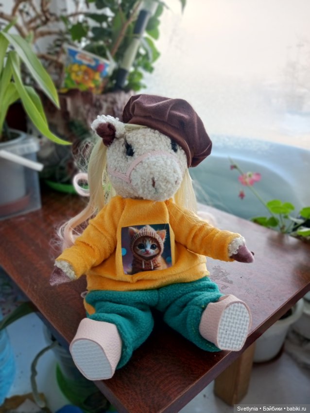 Лошадка для интерьера — Авторские игрушки (фото 2)