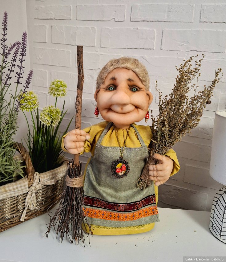 Баба яга — Авторские куклы (фото 4)