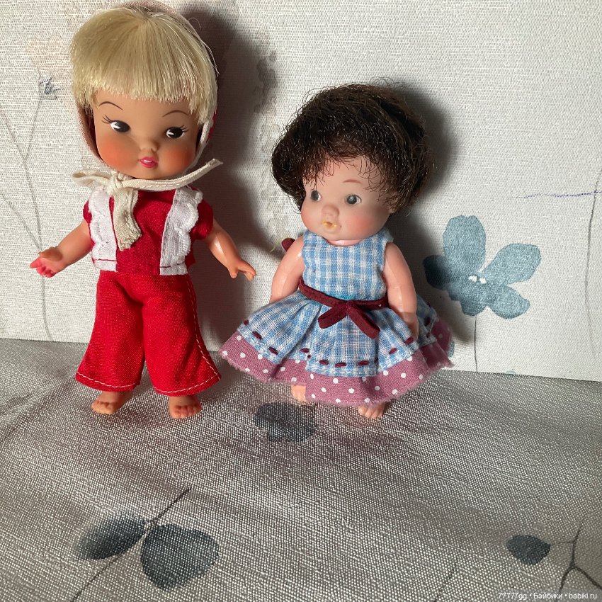 Забавная парочка — Винтажные куклы и игрушки детства (фото 2)